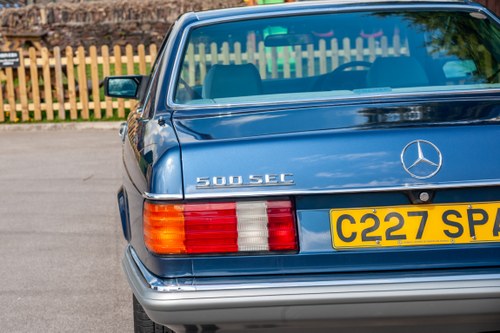 1986 Mercedes-Benz 500SEC C126 For Sale (picture 91 of 173)