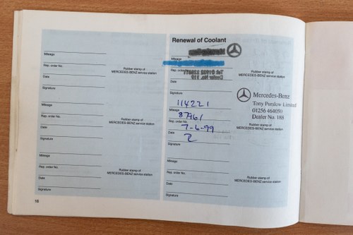 1986 Mercedes-Benz 500SEC C126 For Sale (picture 163 of 173)