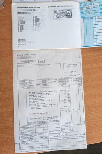 1986 Mercedes-Benz 500SEC C126 For Sale (picture 164 of 173)