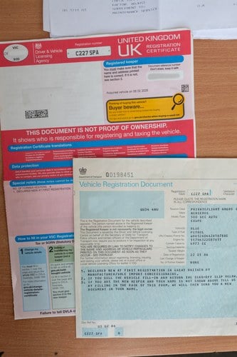 1986 Mercedes-Benz 500SEC C126 For Sale (picture 165 of 173)