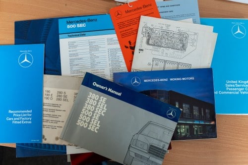 1986 Mercedes-Benz 500SEC C126 For Sale (picture 167 of 173)