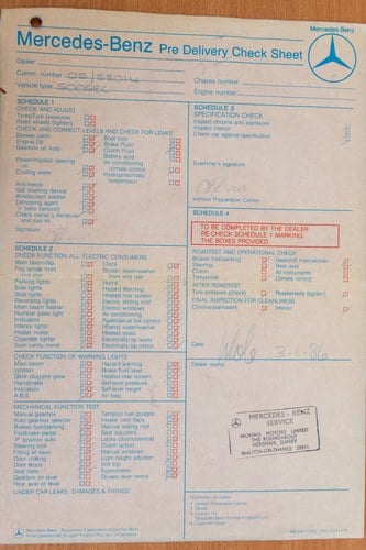 1986 Mercedes-Benz 500SEC C126 For Sale (picture 173 of 173)