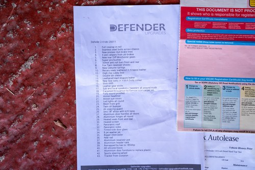 2011 Land Rover Defender till salu (bild 156 av 177)