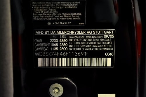 2006 Mercedes-Benz R230 SL55 AMG For Sale (picture 106 of 124)