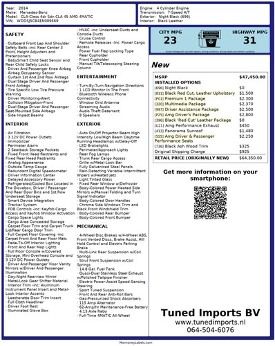 2014 Mercedes-Benz CLA45 AMG Sedan Te koop (foto 85 van 87)