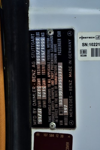 1987 Mercedes-Benz R107 560SL For Sale (picture 113 of 142)