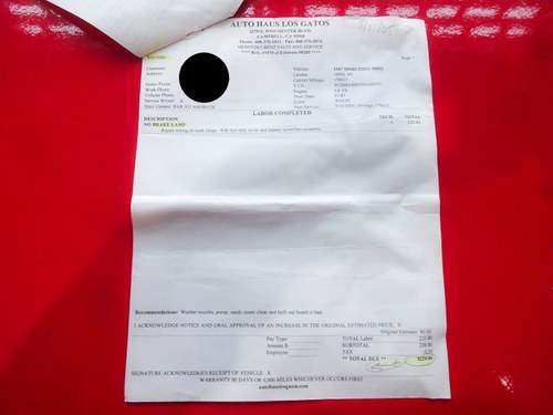 1987 Mercedes-Benz R107 560SL For Sale (picture 134 of 142)