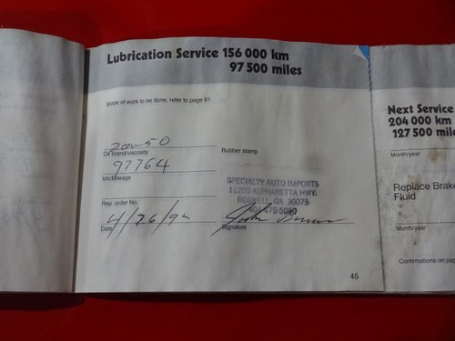 1987 Mercedes-Benz R107 560SL For Sale (picture 139 of 142)