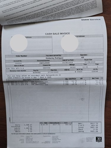 2000 BMW 750i E38 En venta (imagen 132 de 135)