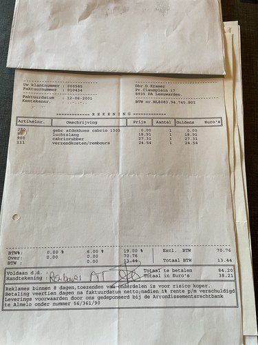 1976 Volkswagen Beetle Karmann Convertible En venta (imagen 136 de 154)