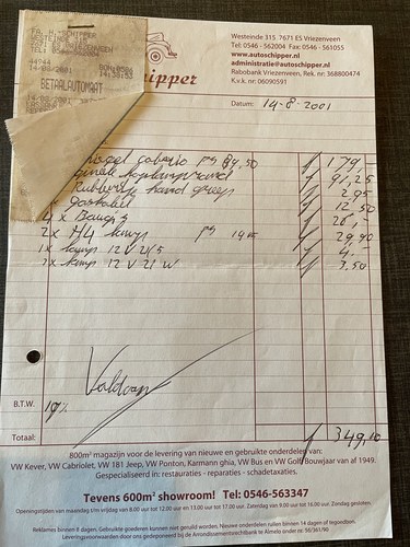 1976 Volkswagen Beetle Karmann Convertible En venta (imagen 138 de 154)