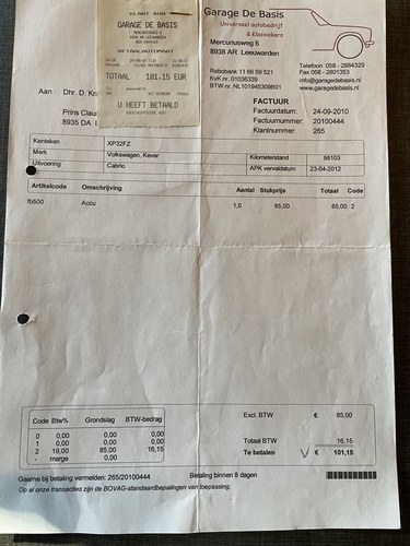 1976 Volkswagen Beetle Karmann Convertible En venta (imagen 148 de 154)