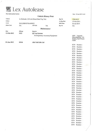 2011 Land Rover Defender till salu (bild 177 av 177)