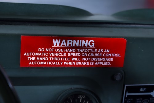 1989 AM General HMMWV M998 “Humvee” 6,2L V8 à vendre (picture 56 of 104)