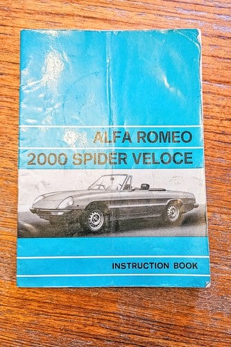 1973 Alfa Romeo Spider 2000 RHD Series 2 For Sale (picture 158 of 168)