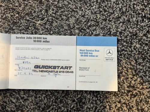 1986 Mercedes-Benz 300SL R107 For Sale (picture 152 of 175)