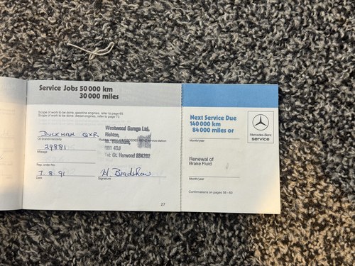 1986 Mercedes-Benz 300SL R107 For Sale (picture 154 of 175)