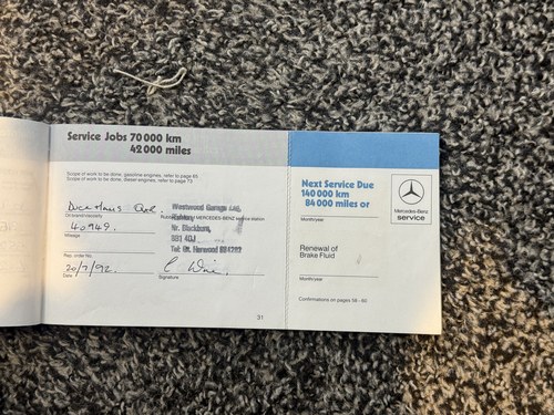 1986 Mercedes-Benz 300SL R107 For Sale (picture 156 of 175)