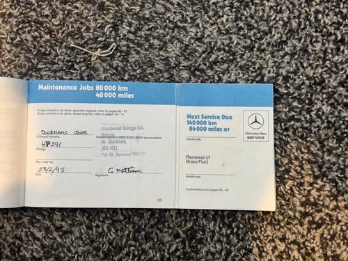 1986 Mercedes-Benz 300SL R107 For Sale (picture 157 of 175)