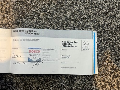 1986 Mercedes-Benz 300SL R107 For Sale (picture 165 of 175)