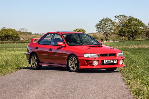1998 Subaru Impreza Turbo 2000 AWD till salu (bild 1 av 94)