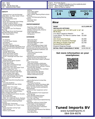 2014 BMW M6 Gran Coupe 4,4L Twin Turbo V8 En venta (imagen 109 de 111)