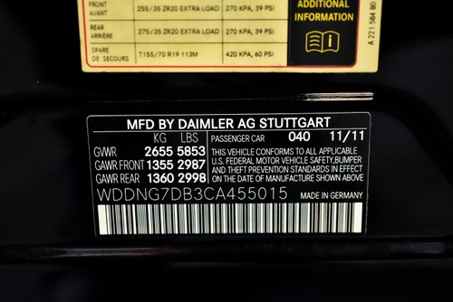 2012 Mercedes-Benz (W221) S550 Sedan 4,7L Bi-turbo V8 For Sale (picture 94 of 103)