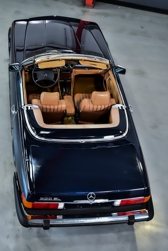 1983 Mercedes-Benz R107 380SL Convertible 3,8L V8 For Sale (picture 25 of 109)