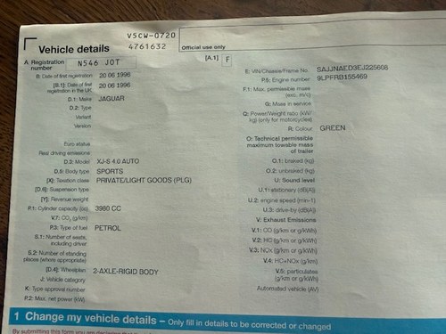 1996 Jaguar XJS 4.0 Auto Celebration For Sale (picture 102 of 102)