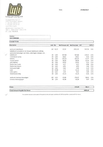 1968 Triumph TR250 For Sale (picture 114 of 121)