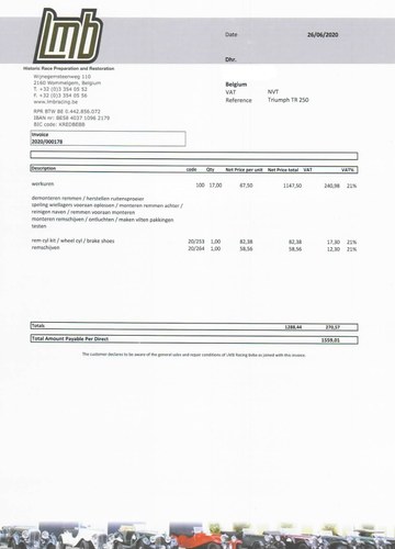 1968 Triumph TR250 For Sale (picture 118 of 121)