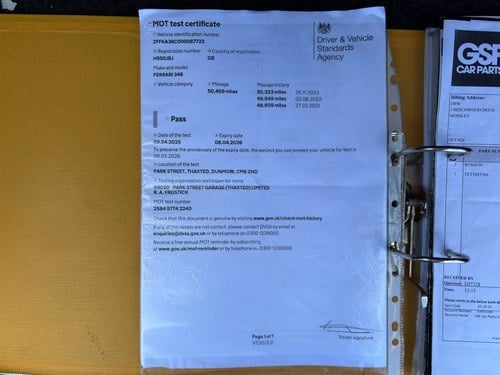 1991 Ferrari 348 TS For Sale (picture 231 of 248)