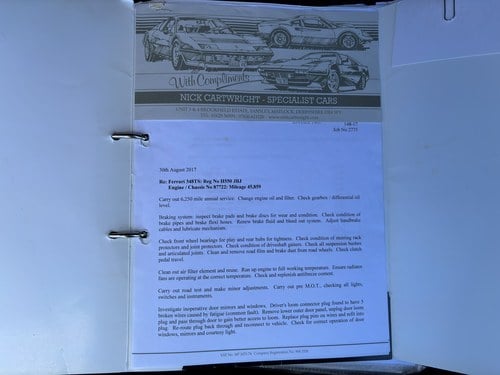 1991 Ferrari 348 TS For Sale (picture 243 of 248)