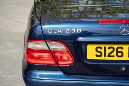 1998 Mercedes-Benz CLK230 Kompressor Cabriolet W208 For Sale (picture 83 of 149)