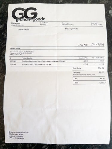 1990 Ford Sierra Sapphire RS Cosworth 4x4 For Sale (picture 158 of 209)