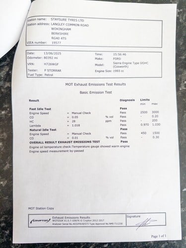 1990 Ford Sierra Sapphire RS Cosworth 4x4 For Sale (picture 167 of 209)