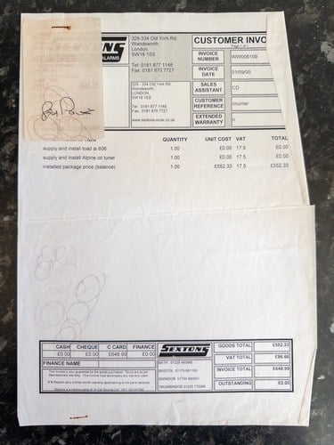 1990 Ford Sierra Sapphire RS Cosworth 4x4 For Sale (picture 169 of 209)