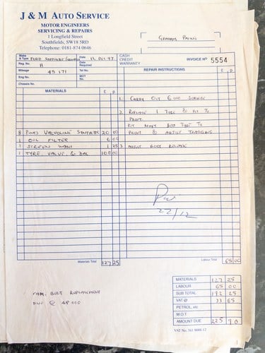1990 Ford Sierra Sapphire RS Cosworth 4x4 For Sale (picture 180 of 209)