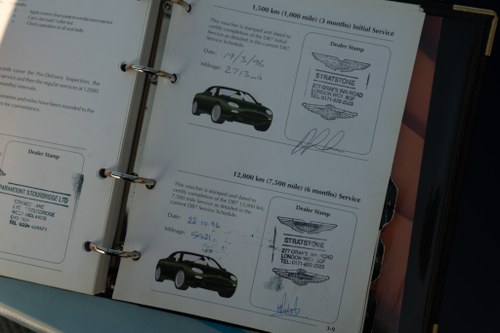 1995 Aston Martin DB7 Coupe Manual For Sale (picture 165 of 170)