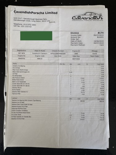 2004 Porsche 911 Carrera 4S 996.2 zum Verkauf (Bild 133 von 151)
