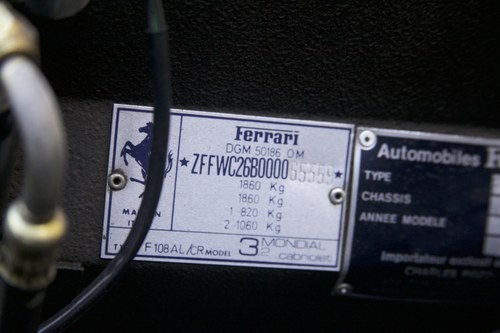 1987 Ferrari Mondial 3.2L LHD à vendre (picture 79 of 166)
