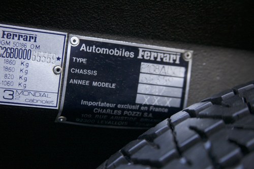 1987 Ferrari Mondial 3.2L LHD à vendre (picture 80 of 166)