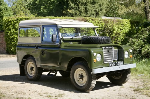 1973 Land Rover Series III 88" En venta (imagen 13 de 142)