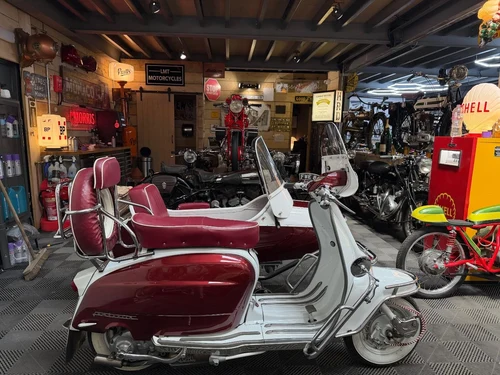 1963 Lambretta li125 sidecar outfit SÅLD