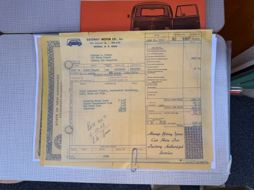 1968 Volkswagen Type 2 Bay Window Westfalia Camper Van En venta (imagen 144 de 146)