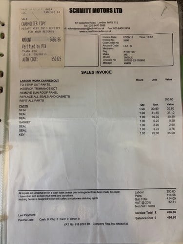 1981 Mercedes-Benz 380 SLC C107 For Sale (picture 75 of 122)