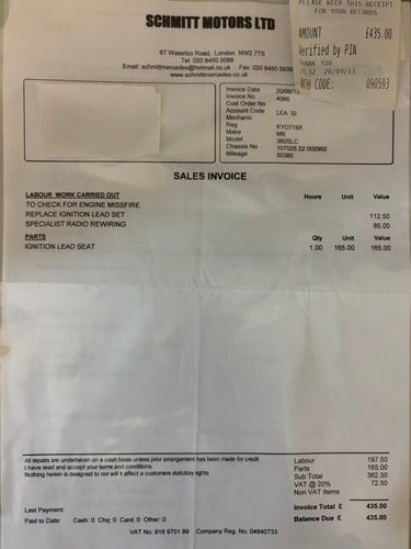 1981 Mercedes-Benz 380 SLC C107 For Sale (picture 77 of 122)
