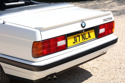 1991 BMW E30 325i Convertible Manual For Sale (picture 67 of 133)