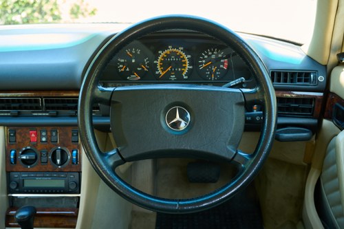 1991 Mercedes-Benz 500 SEL W126 zum Verkauf (Bild 32 von 189)