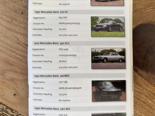 1972 Mercedes-Benz 350SLC C107 For Sale (picture 210 of 237)